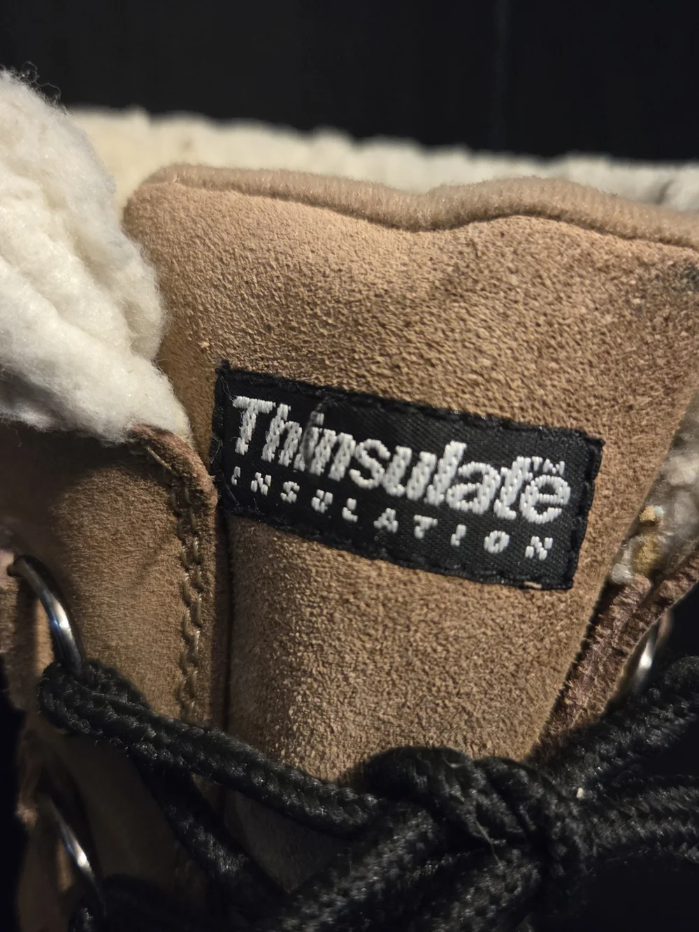 3M Thinsulate Insulated Brown Winter Boots for Men Size 11
